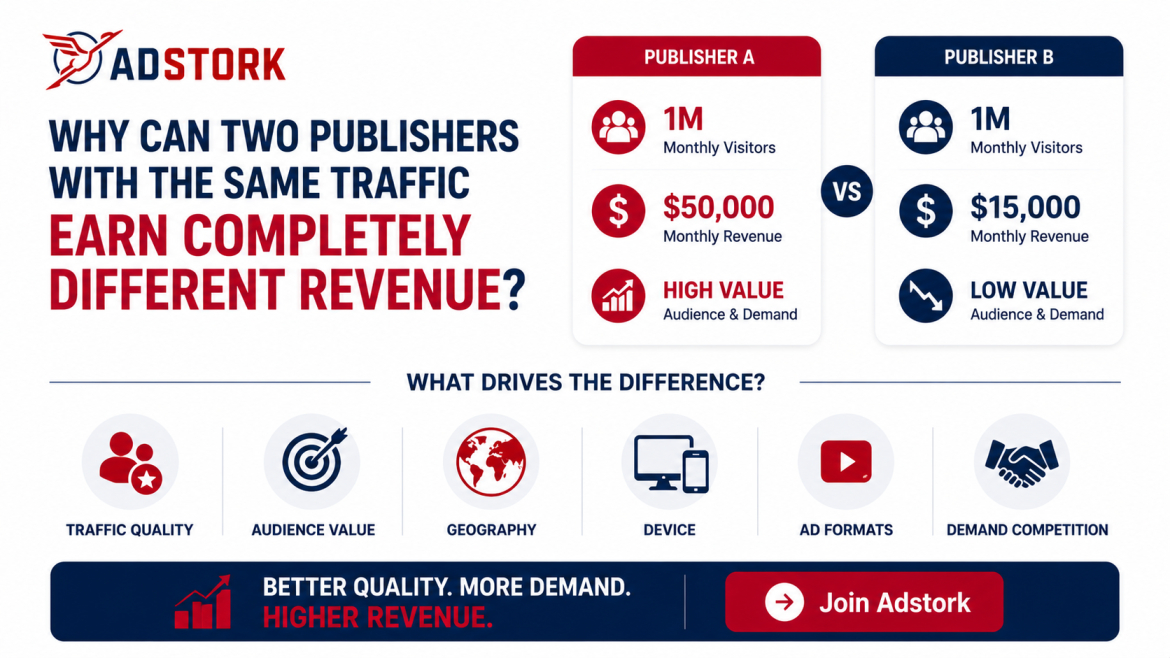 Why Can Two Publishers With the Same Traffic Earn Completely Different Revenue?
